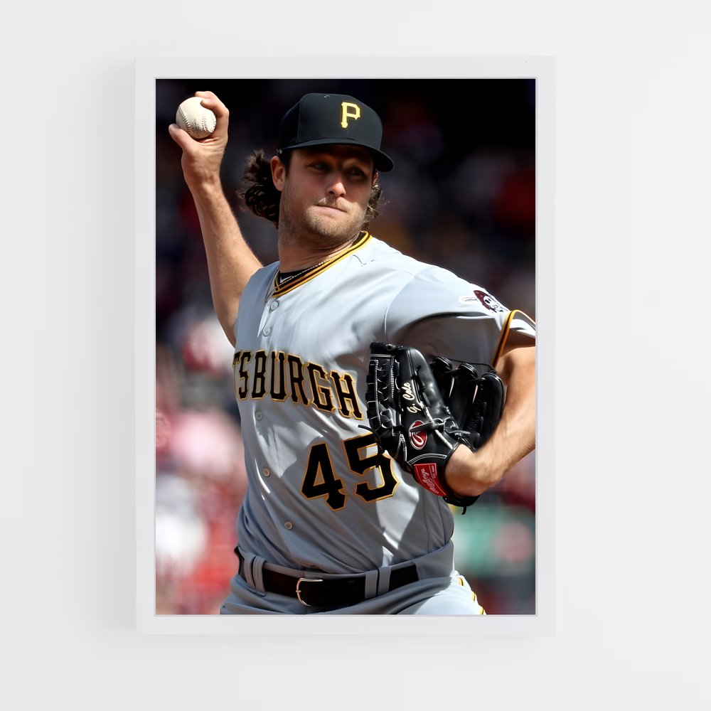 Poster Gerrit cole compétitive – affiche Baseball (vue 3)